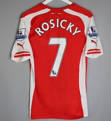 ARSENAL LONDON 2014 2015 PUMA HOME FOOTBALL SHIRT JERSEY PLAYER