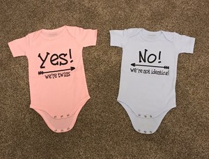 twin baby boy and girl matching outfits