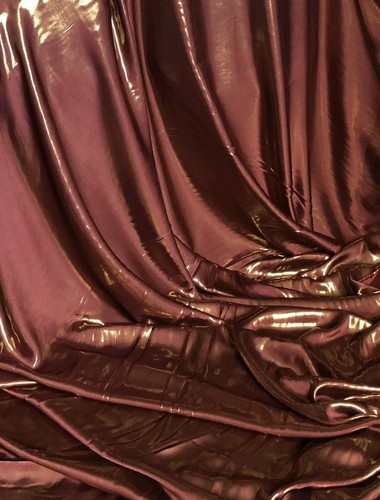 Shiny Wet Look Soft Floaty Shimmer Satin Fabric 58”Wide Dress Bridal Decoration - Picture 40 of 79