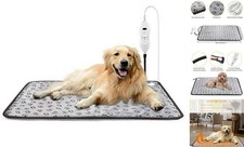 pressure activated heated cat bed