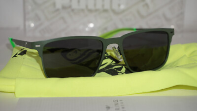 PUMA JUNIOR New Sunglasses Green Green Smoke PJ0036S 006 50 16 130