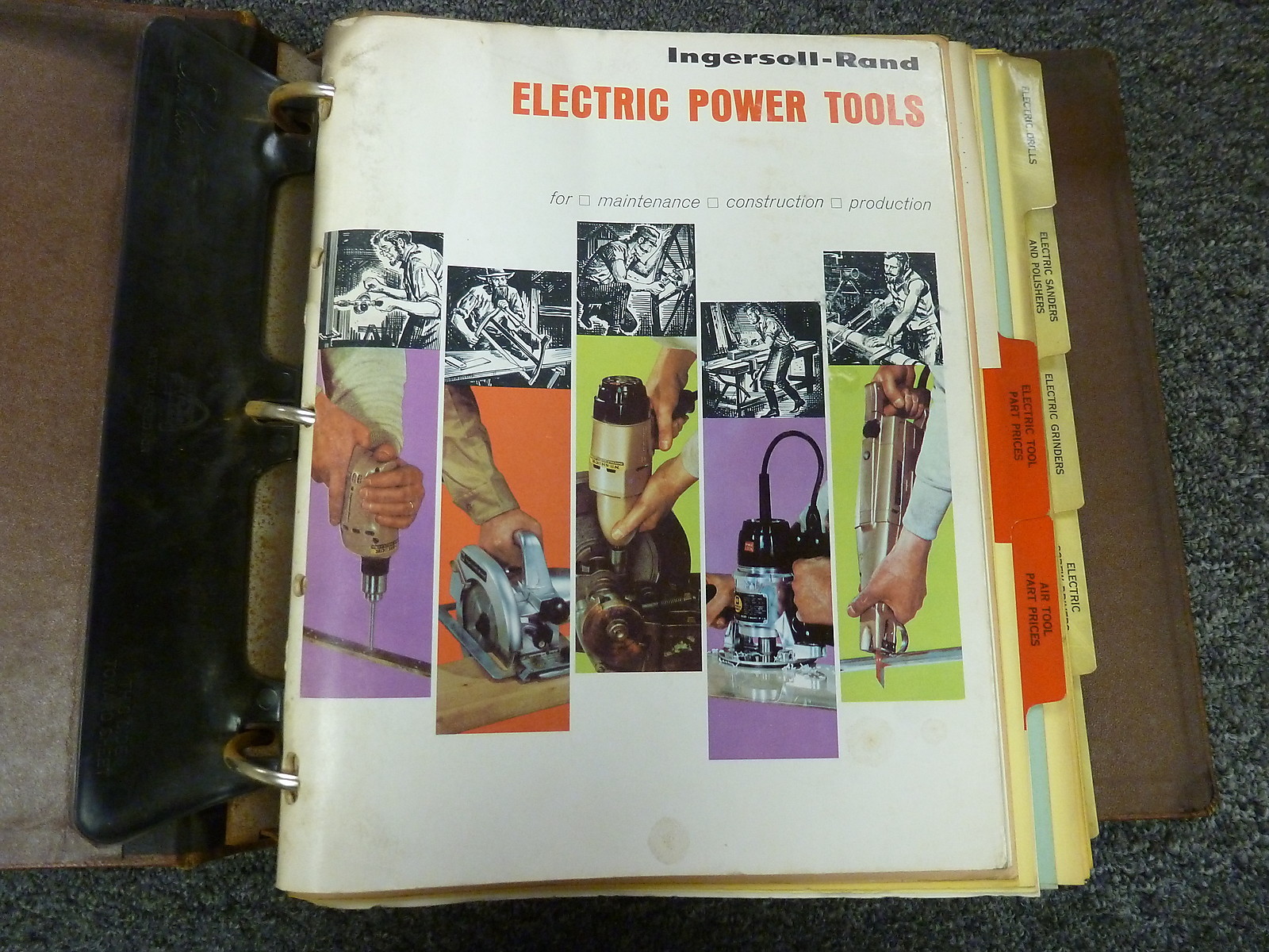 Ingersoll Rand Electric Power Tools Parts Catalog & Instruct