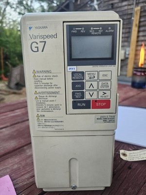 NEW Yaskawa CIMR-G7A23P7 General Purpose Varispeed G7 Inverter 3PH 200V 3.7KW