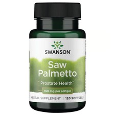 Swanson Saw Palmetto 160 mg 120 Softgels