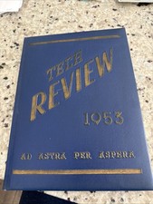 ORIGINAL 1953 MEMPHIS TECH HIGH SCHOOL YEARBOOK/ANNUAL/MEMPHIS, TENNESSEE