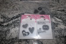Studio g "Valentine Hearts" Stamp Sets 5 1 without package New