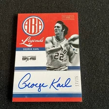 2012-13 National Treasures George Karl ABA Legends Signatures Auto #17/75
