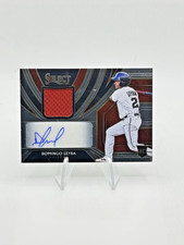 2020 Panini Select Domingo Leyba Rookie Jersey Auto Diamondbacks RPA /209 SP