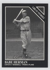 1991 The Sporting News Conlon Collection Great Stories Babe Herman #169 2u3