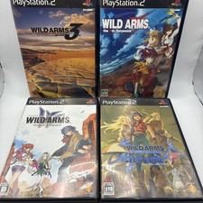 Wild Arms 3 4 Alter Code F Vth Vanguard PS2 Japan 4 Game Lot Manuals
