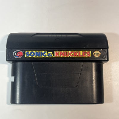 #ad Sonic amp; Knuckles Sega Genesis 1994 Cartridge Only w Flap Tested amp; Working $29.99