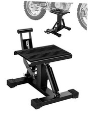 Motorcycle Dirt Bike Stand,1000Lbs Capacity Lift Jack Hoist Table Height black