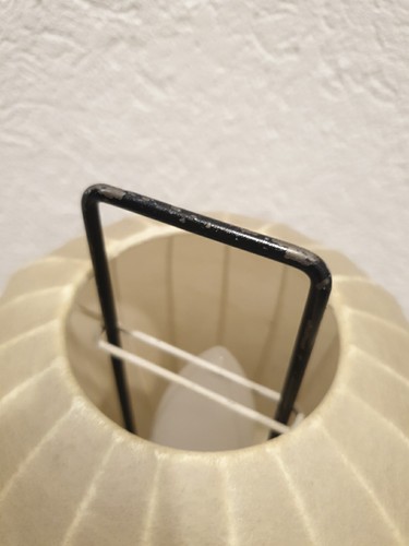 Tischlampe mit Cocoonschirm - Bild 4 von 9