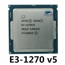 Xeon E3-1270 V5 SR2LF 3.60Ghz Quad 4 Core LGA1151 80W CPU Processor ex