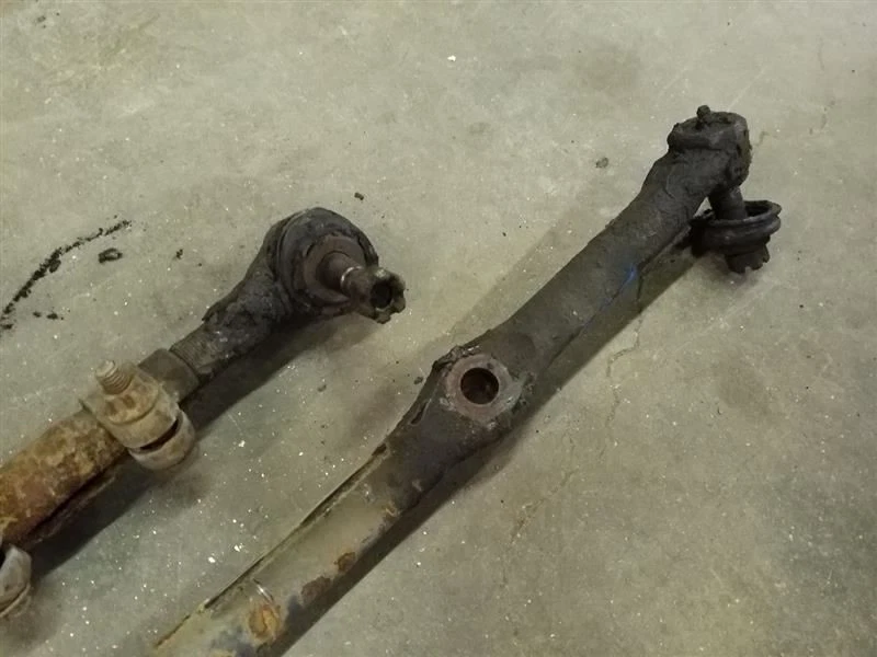 Eslabones de arrastre de dirección delantera | Se adapta a 00 01 02 Ford E450 Super Duty Foto 4 de 4