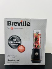 Breville Blend Active Personal Blender 350W Smoothie Maker with 600ml Bottle Bla