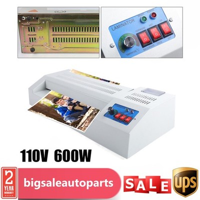 12.5'' A3 A4 320mm A3 Size Laminating Machine A4 Hot Cold Photo Paper Laminator