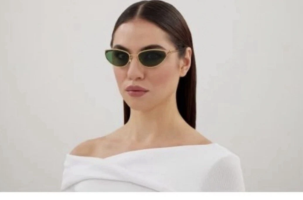 Bottega Veneta Green Sunglasses for Women for sale | eBay display picture 3
