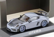 Porsche 718 Cayman GT4 RS 1/43 Grey 2023 Japan 10cm (3.9in)