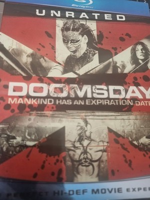 BluRay DVD: Doomsday Unrated. 2008. Rhona Mitra. Action/Sci-Fi. Special Features