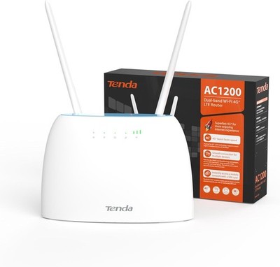Tenda 4G09 Router AC1200 4G+Cat6 Mobiler WLAN Router Dual Band SIM Slot entsperrt