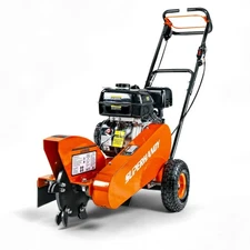 SUPERHANDY GAS STUMP GRINDER 9HP ENGINE DIRECT BELT DRIVE 12" CUT - ORANGE