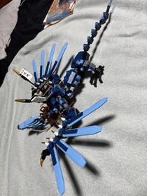 LEGO Ninjago Lightning Dragon Battle 2521 Dragon Helicopter Minifigures