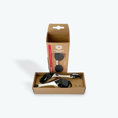 Arena Cobra Edge Swipe Anti Fog Competition Goggles Dark Lens Complete