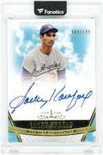 Sandy Koufax Dodgers Autographed 2011 Topps Tier One Top Tier #TT-SK #9/199 Card