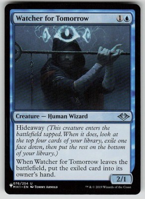 Watcher for Tomorrow Uncommon The List Reprints 076/254 MTG Near Mint 2020
