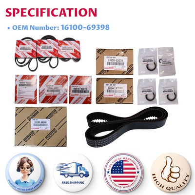 #ad Genuine OEM Timing Belt amp; Water Pump Kit Fit 4Runner 3.4L V6 5VZFE 16100 69398 $180.99