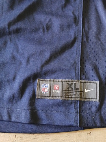 Maglia NFL Seattle Seahawks Russell Wilson uomo Nike On Field SB 48 XLVIII XL - Foto 2 di 6