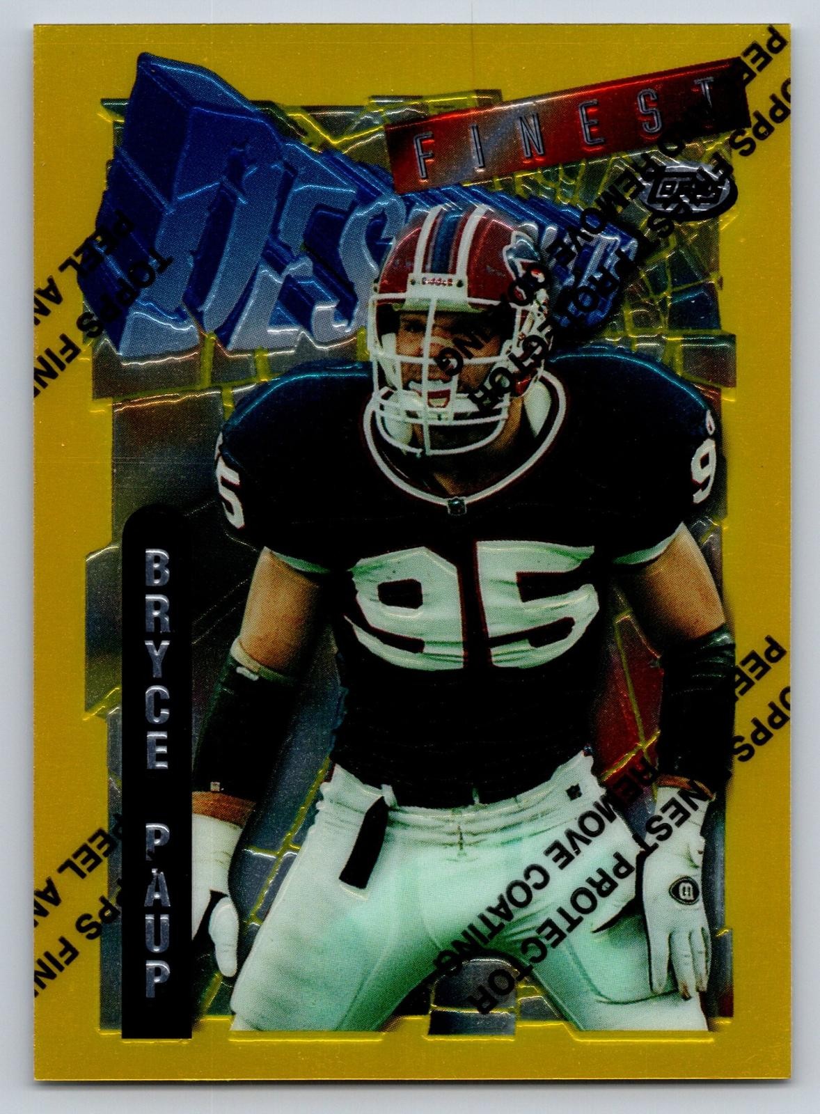 1996 Finest #36 Bryce Paup