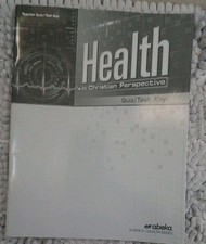 ABEKA Teacher Quiz / Test Key Health In Chris...