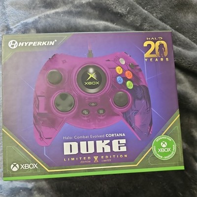 Hyperkin Duke Halo Cortana Limited Edition Purple Xbox Controller