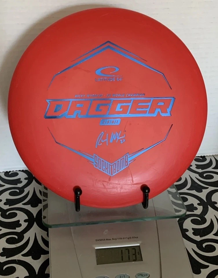 Daga Latitude 64 Ricky Wysocki Socki Socki Putt & Approach Red 173 gramos Foto 3 de 4