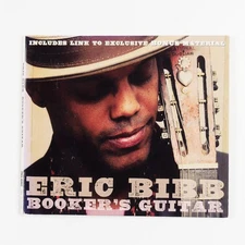 Eric Bibb CD Booker's Guitar Telarc Blues Album 2010 Acoustic Folk Music