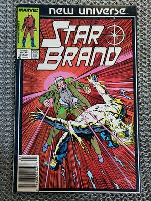 Star Brand Marvel New Universe Vol. 1 No. 6 March 1987