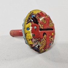Rare Vintage New Years Party Noise Maker Rattle T. Cohn Wood Handle Please Read  