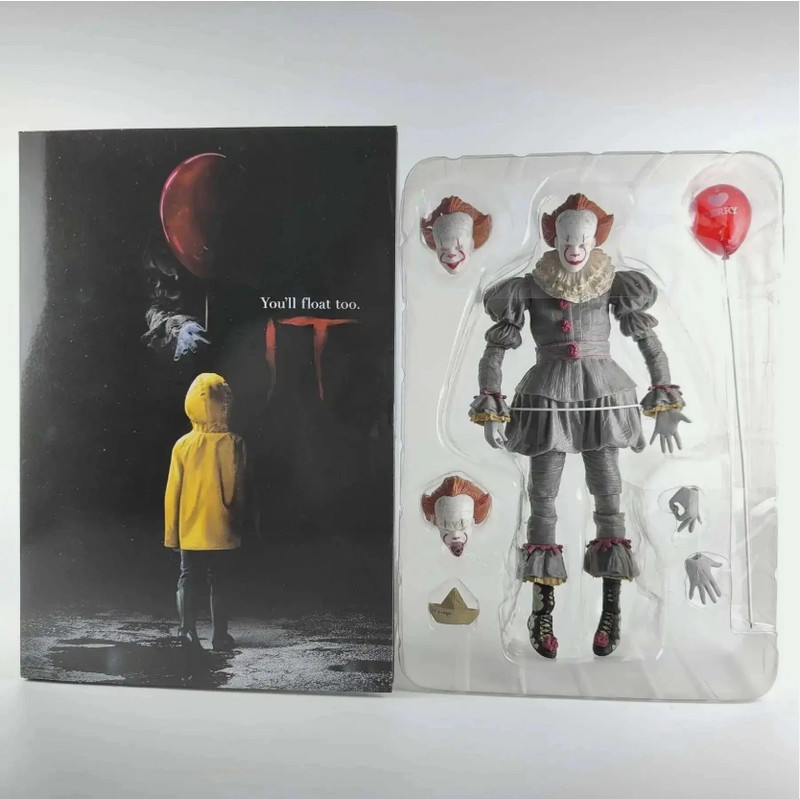 7" NECA Stephen King's IT Pennywise-Clown Action Figure Model-Toys NECA NEW UK,