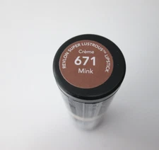 Revlon Super Lustrous Lipstick - Creme - 671 Mink - New/Sealed