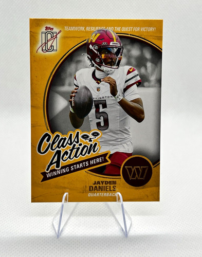 2025 Topps Signature Jayden Daniels Base (RAW)