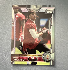 Topps 2015 Rookie Base Set Dres Anderson San Francisco 49ers #449 Football Card. rookie card picture