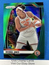 2024 #27 Brionna Jones Panini Prizm WNBA Green Prizm Sun