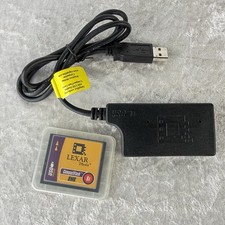 Lexar JumpShot USB CompactFlash CF Reader w/ Lexar 8MB Card Powers On