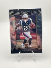 Sony Michel 2018 Panini Select #87 Rookie New England Patriots
