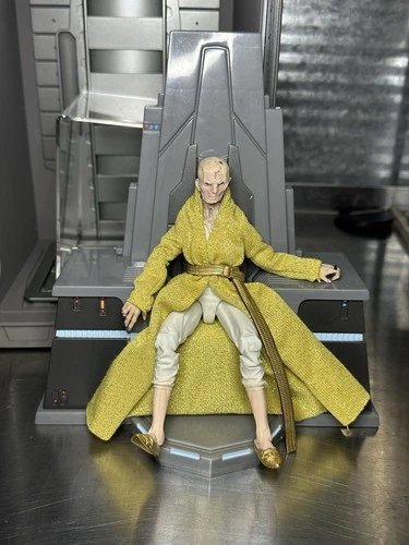 LOOSE Star Wars Black Series Supreme Leader Snoke & Throne Gamestop Exclusive