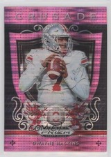 2019 Panini Prizm Draft Crusade Pink Pulsar Prizm Dwayne Haskins #13 uk2