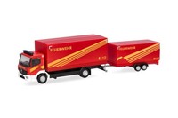 "Herpa 321266 MB Atego 2013 \"Feuerwehr GW Logistik\", 1:87, NEU - Modellauto"