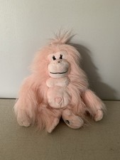 Ganz Webkinz GLAMOROUS GORILLA Pink Plush New w/ Sealed Code- NWT 